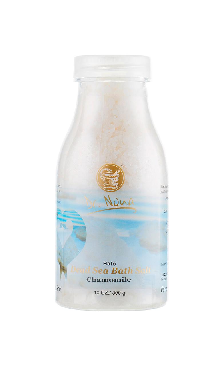 Соль Мертвого моря Доктор Нона с Ромашкой, 300 гр, лечебная. Dead sea