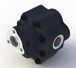 Насос шестеренний одностороннього обертання Hiposan 63 л DP-40-63 (PDTD400630011)