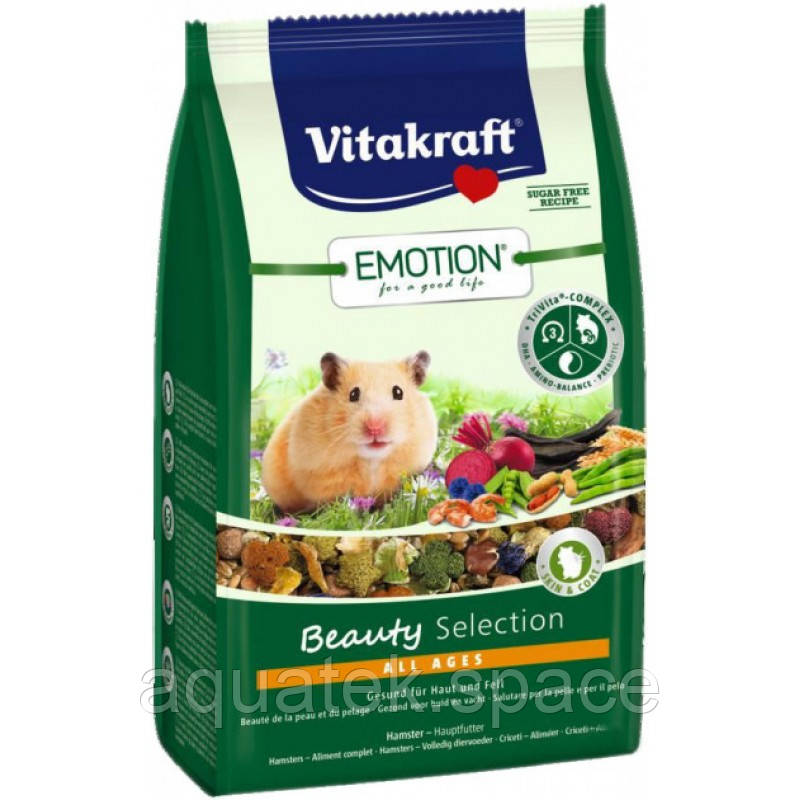 Корм для хомяков Vitakraft Emotion Beauty 600 гр код 33756