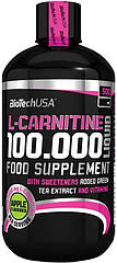 BioTech (USA) L-carnitine 100.000 Liquid, Рідкий L-Карнітин (500 мл.)