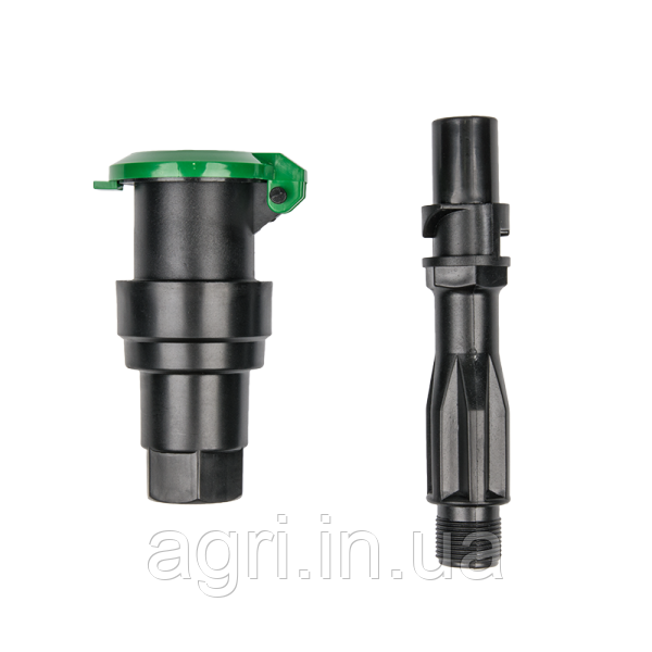 Клапан садовий РВ 3/4" + З'єднувач РЗ 3/4"