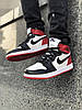 Кросівки Nike Air Jordan 1 Retro High OG Black Toe, фото 9