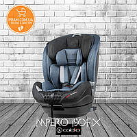 COLETTO IMPERO ISOFIX 2019 автокрісло групи 1-2-3 (9-36 kg) Black Чорний Синій