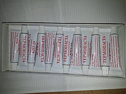 Термопаста КПТ-19 (тюбик 17 г) "невисихна" сіра