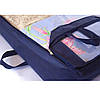 Сумка-валіза з пвх для ковдр і подушок S (синій), фото 6