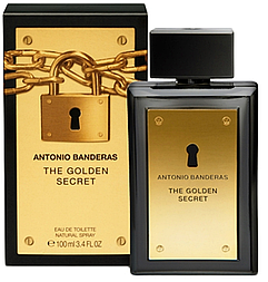 Antonio Banderas Golden Secret EDT 100 ml туалетна вода чоловіча (оригінал оригінал Іспанія)