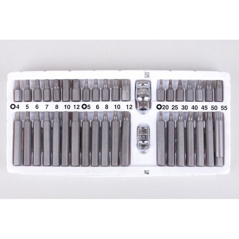 トップス HTH Numbering pack set up Набор бит под шестигранник HEX, TORX, SPLINE 40, цена: 489