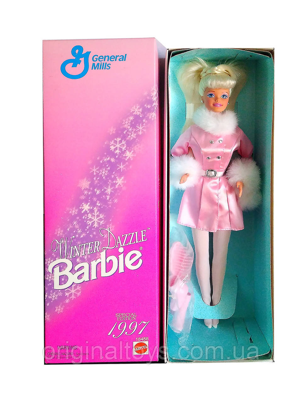 Колекційна лялька Барбі Сліпуча Зима Barbie Winter Dazzle 1997 Mattel 18456