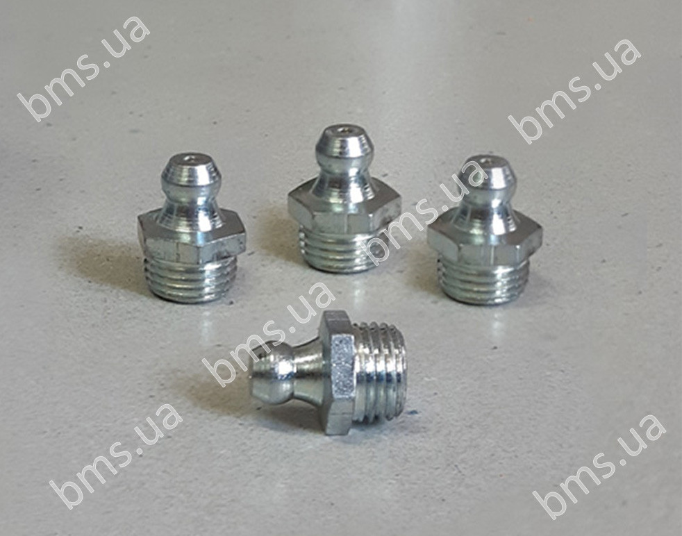 Маслянка М10х1,0  6КТ DIN 71412 Н1 / тавотниця