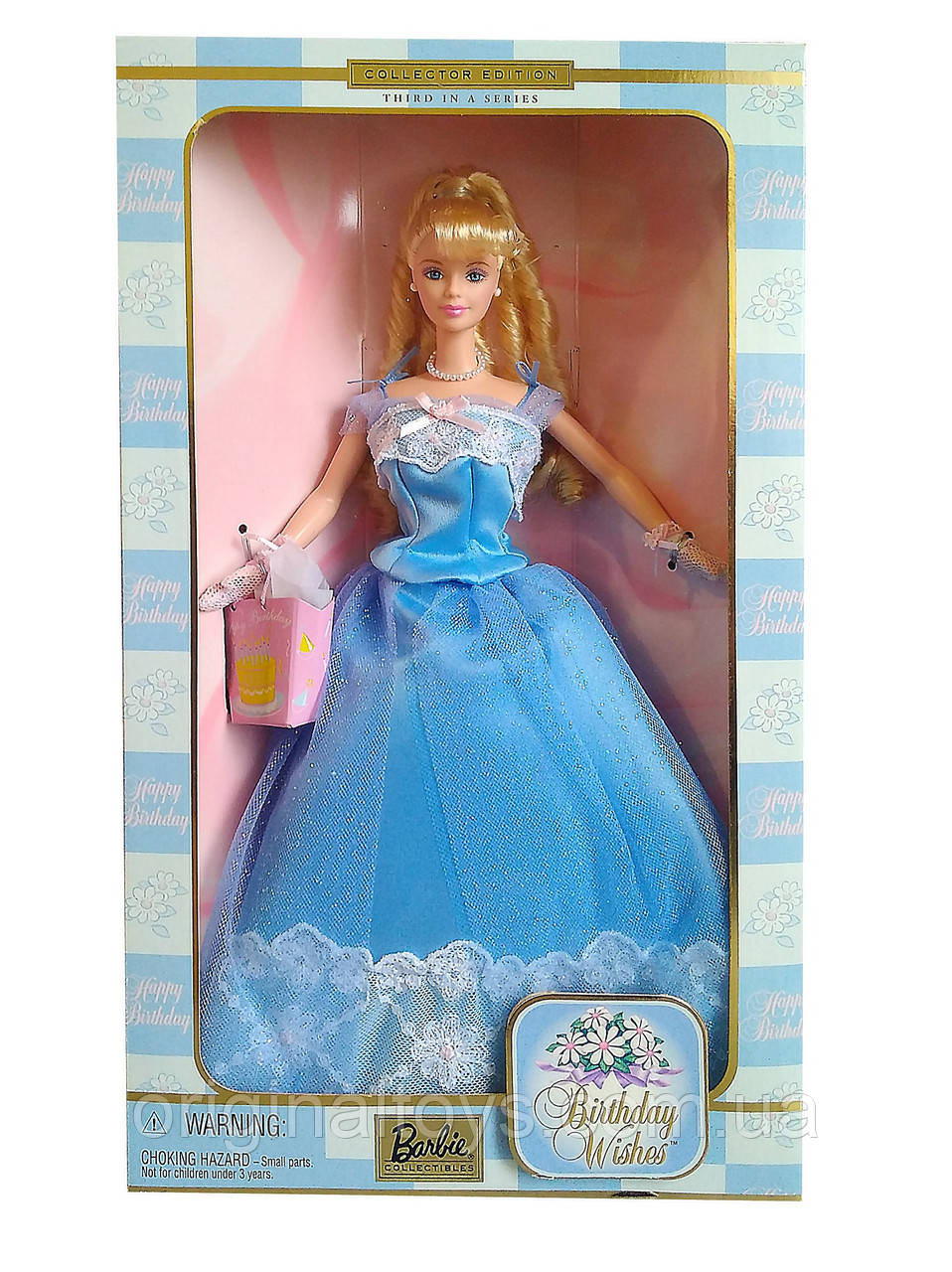 Колекційна лялька Барбі День народження Barbie Birthday Wishes 2000 Mattel 28434