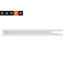 Вентиляційна решітка для каміна кутова права SAVEN Loft Angle 60х800х600 біла, фото 3
