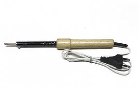 Паяльник електричний ЭПСН 25 з дерев'яною ручкою 25W