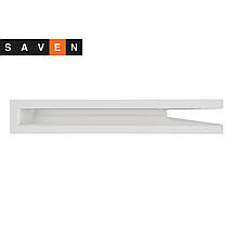 Вентиляційна решітка для каміна кутова права SAVEN Loft Angle 60х600х400 біла, фото 3