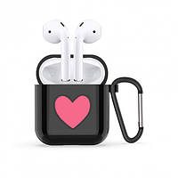 Захисний силіконовий чохол для Apple Airpods Чорний