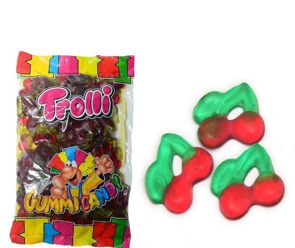 Жевательная вишня Trolli Германия Gummi Candy 1 кг - фото 1 - id-p122833569