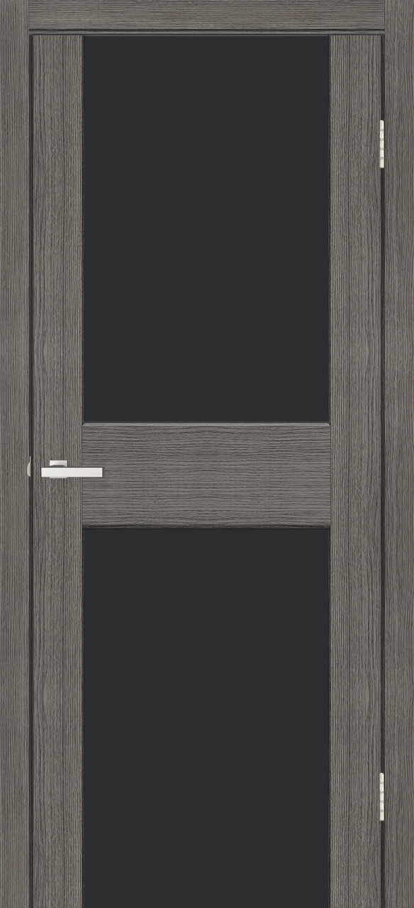 Двері міжкімнатні Оміс Cortex Gloss 03 triplex чорний
