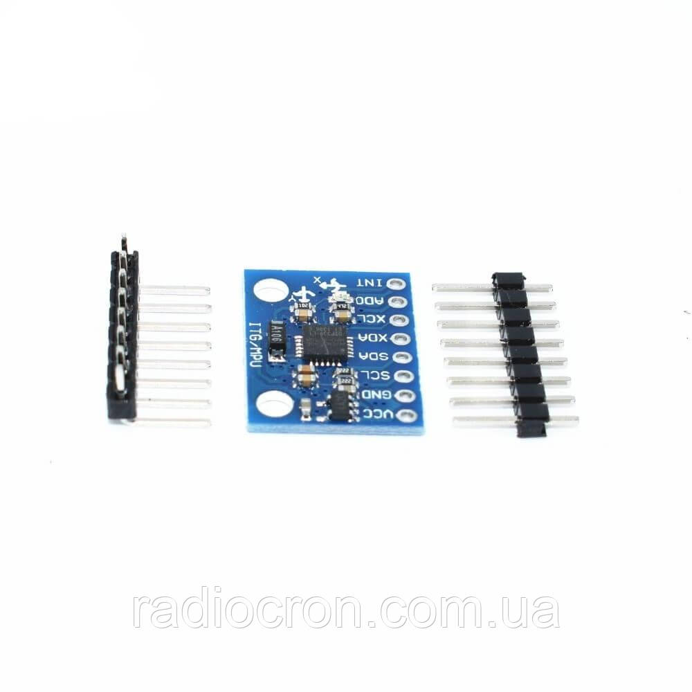 Акселерометр і гіроскоп MPU-6050 модуль GY-521