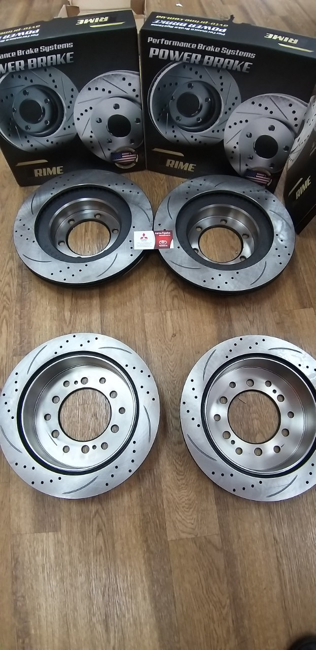 Гальмівні диски TOYOTA CAMRY 30 40 50 SPORT SERIES Перфорація - Насічки