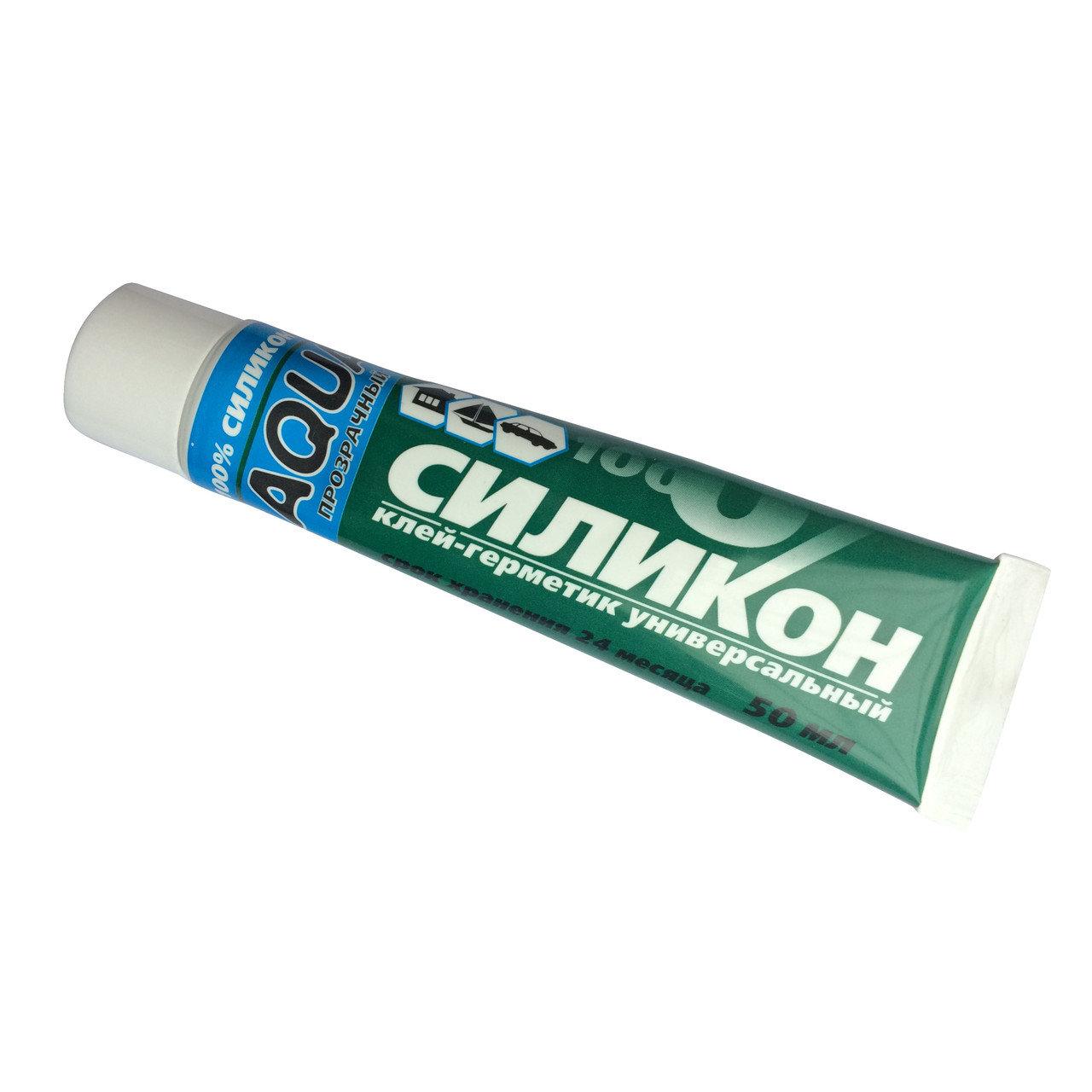 Силикон AQUA прозрачный, 50мл