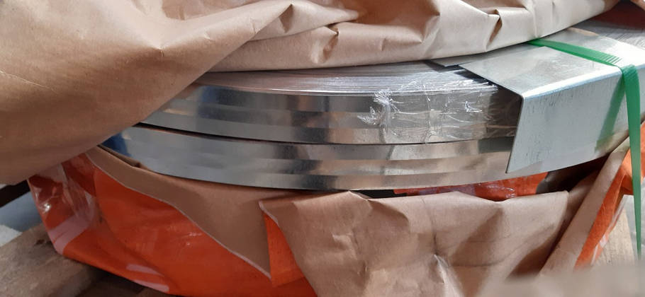 Жесть біла 0.26х65 мм у рулоні ЕМК харчова, штрипс, фото 1