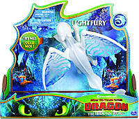 Lightfury Dragon Deluxe Дракон Дневная фурия со светом и звуком