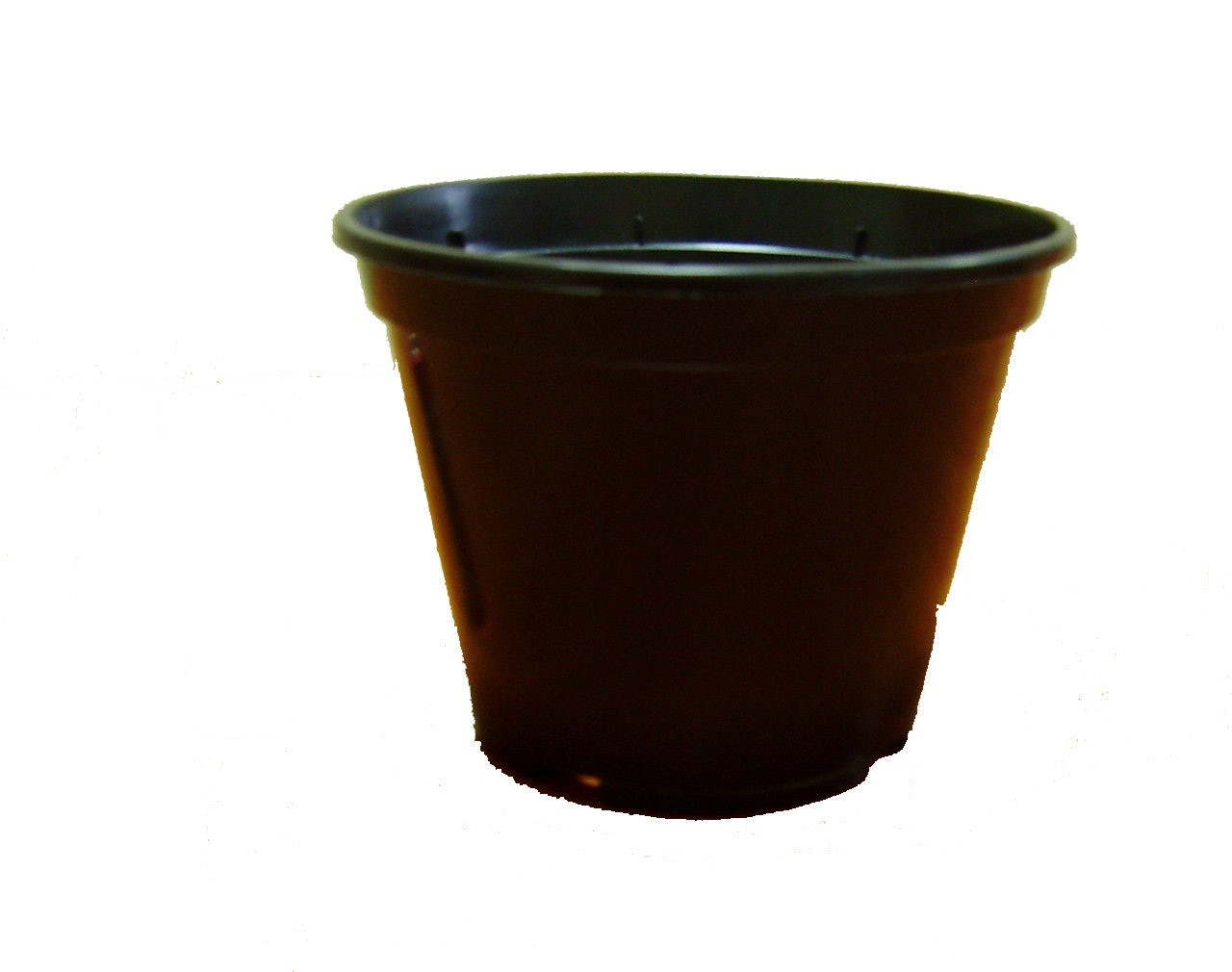 Пластиковый стаканчик для рассады d=100мм черный "Алеана" - фото 1 - id-p169649863