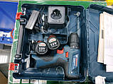 Акумуляторний дриль-шурупокрут Bosch GSR 120-LI синій, фото 2