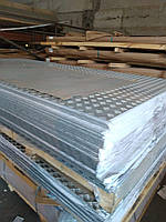 Алюминиевый лист рифленый ГОСТ АД0 (ISO 1050H24)