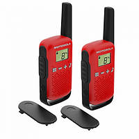 Рация Motorola Talkabout T42 TWIN PACK, красная