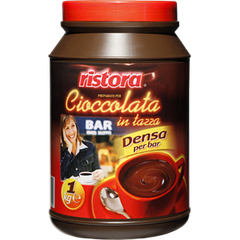 Гарячий шоколад Ristora Cioccolato 1кг, банка