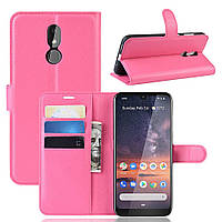 Чохол Luxury для Nokia 3.2 книжка рожевий