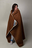 Ковдра HILZER (CAMEL) Вовняне верблюже полотно (Woolmark) 140 х 200 см