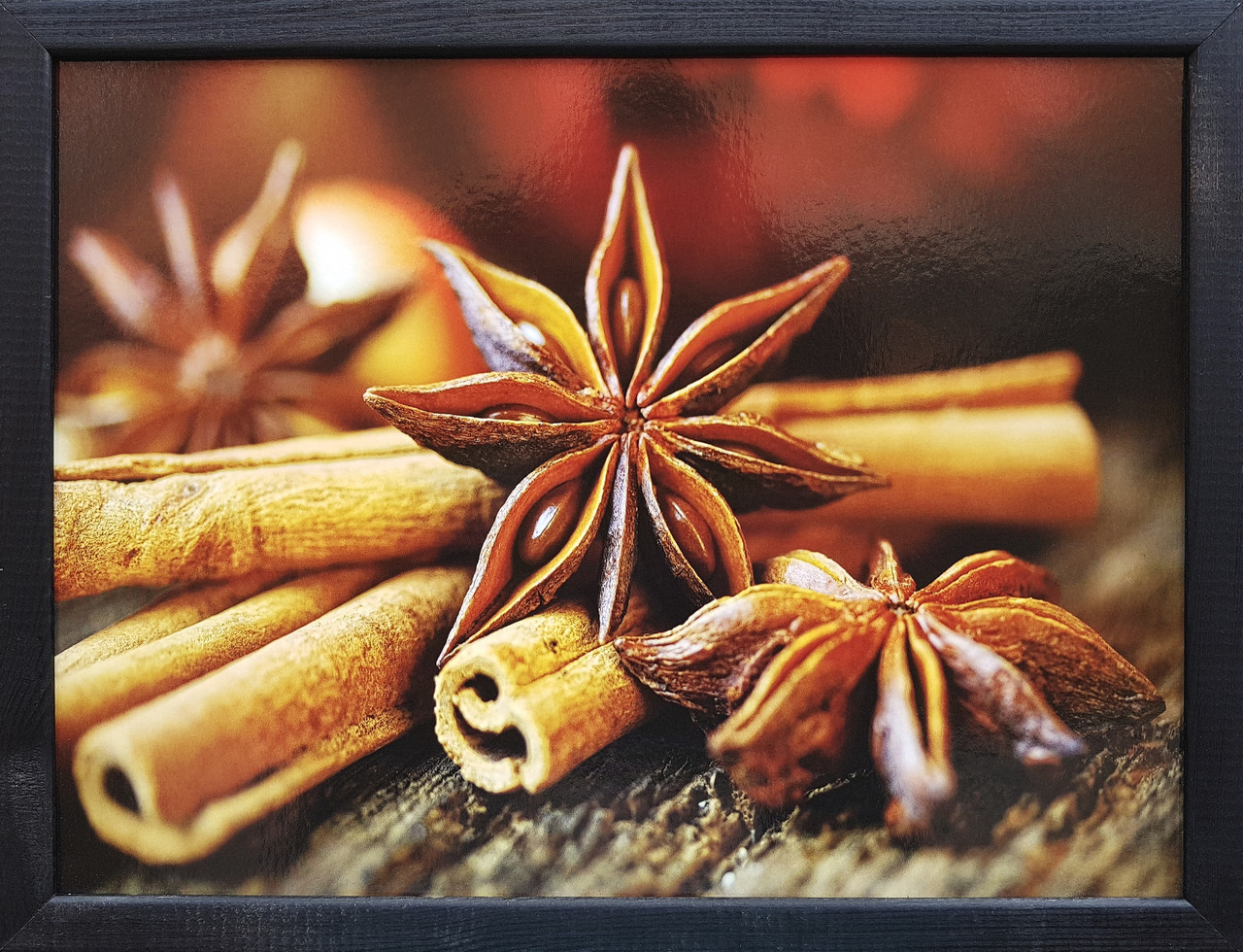 Фотокартина в дерев'яній рамі "Spices 8", 30х40 см, POS-3040-014.