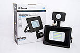 Світлодіодний Прожектор 30 ватт з датчиком руху SMD LED 30w Feron LL-907, фото 3