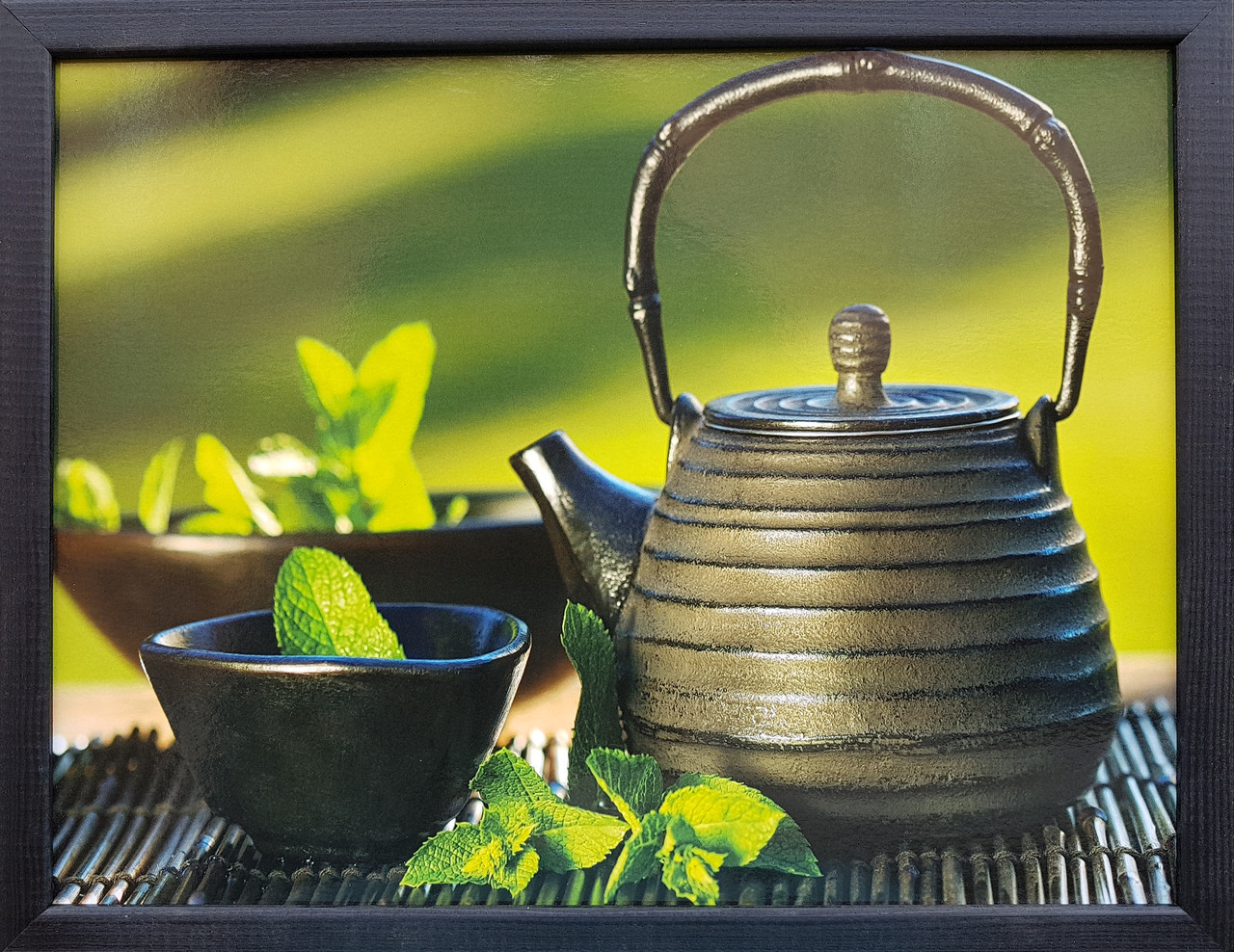 Фотокартина в дерев'яній рамі "Tea 3", 30х40 см, POS-3040-021