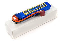 Акумулятор для страйкбола Giant Power (Dinogy) Li-Pol 1000 мАг 11.1 В 103x20x16,5 мм T-Plug 25C