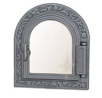 Печові дверцята зі склом Halmat DPK9 (Н1611) (365x325)