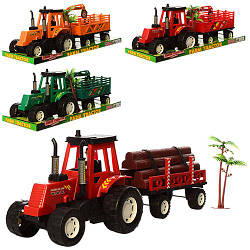 Іграшковий Трактор з причепом та аксесуарами 1688 A-3-4