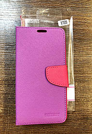 Чохол-книжка на телефон Lenovo А 7020 рожевого кольору