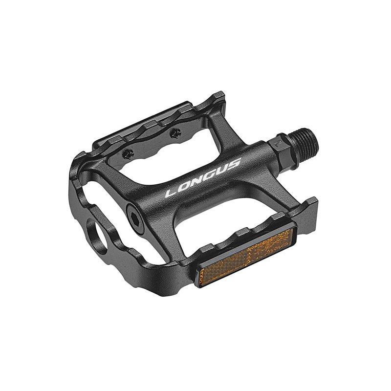 Педалі LONGUS MTB PREMIUM Al, пром підшипники, чорний (400216)