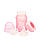 Скляна дитяча пляшечка з силіконовим захистом Everyday Baby 150 мл Колір рожевий, фото 3