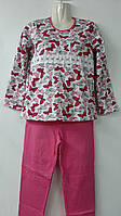 Детская Пижама теплая для девочек байковая .28-36 размеры 28