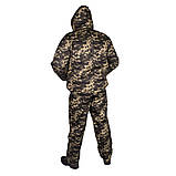 Костюм зимовий куртка під гумку + штани UkrCamo ФЗКШПР 56р. Піксель темний, фото 2