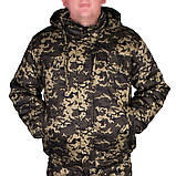Костюм зимовий куртка під гумку + штани UkrCamo ФЗКШПР 56р. Піксель темний, фото 3