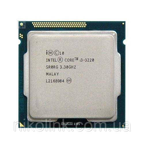 Процессор Intel Core i3-3220 3.3GHz/3MB/NoTurbo, s1155 (BX80637I33220 ...