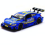 Машинка іграшкова Автопром «Mercedes-AMG C 63 DTM», 14 см, світло, звук, двері відчиняються, синій (68447), фото 4