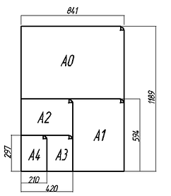 Друк креслень А1, А0