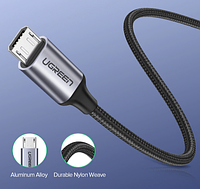 Micro USB дата кабель 0.25м QC3.0 Ugreen