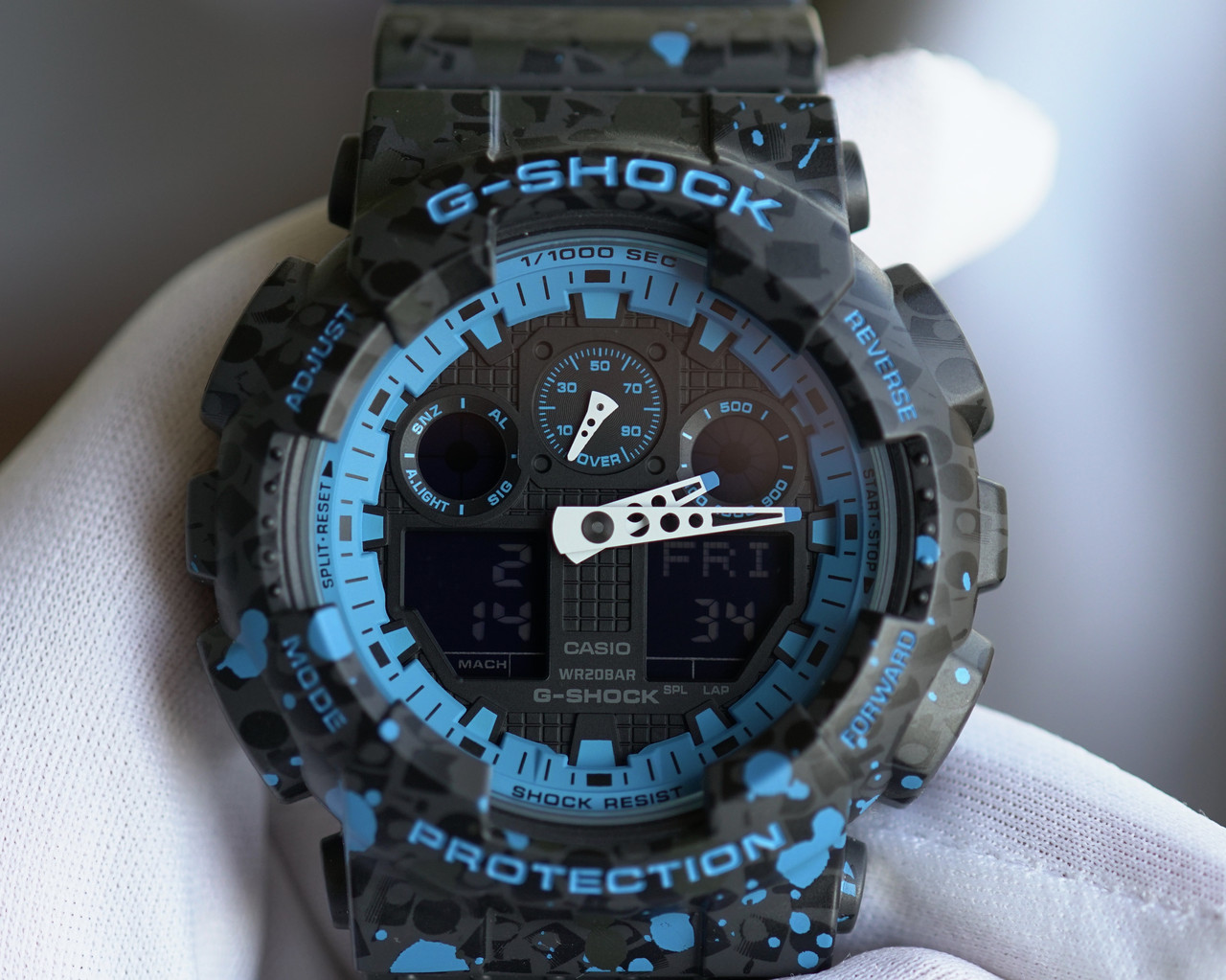 Casio GA-100ST-2A G-Shock x Stash Graffiti-Style Collaboration Limited Edition