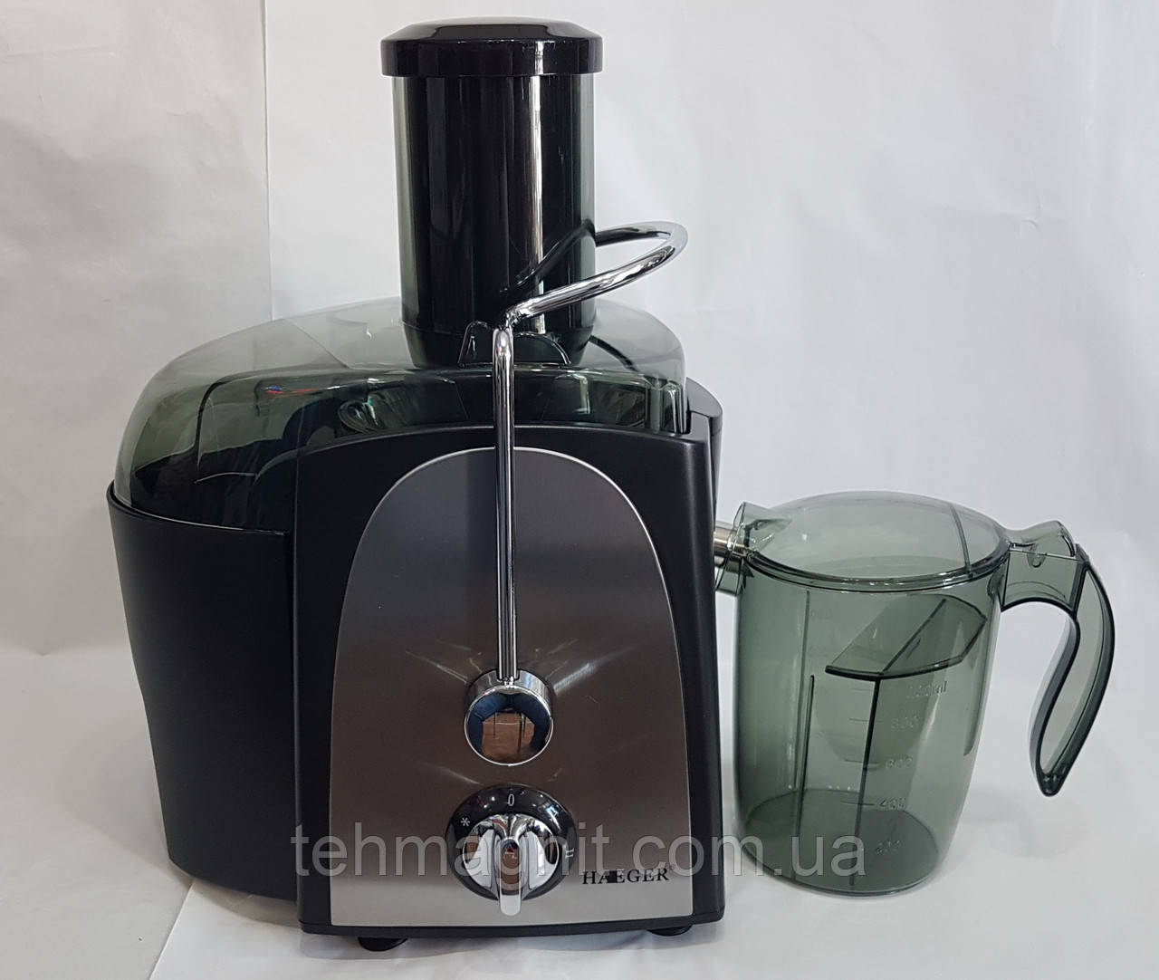Соковитискач HAEGER HG-2811 електрична для твердих овочів і фруктів 1200W